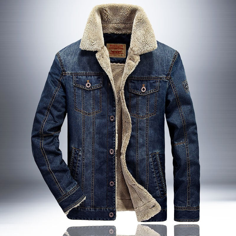 Sherpa Lined Denim Jacket