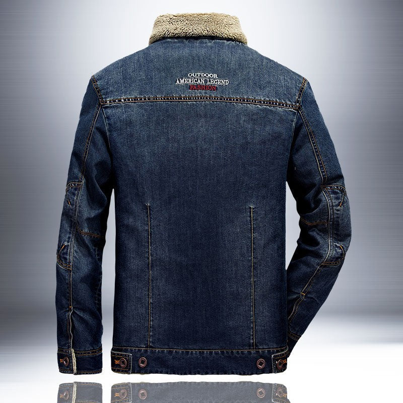 Sherpa Lined Denim Jacket