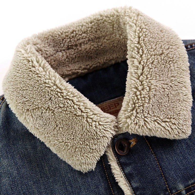 Sherpa Lined Denim Jacket