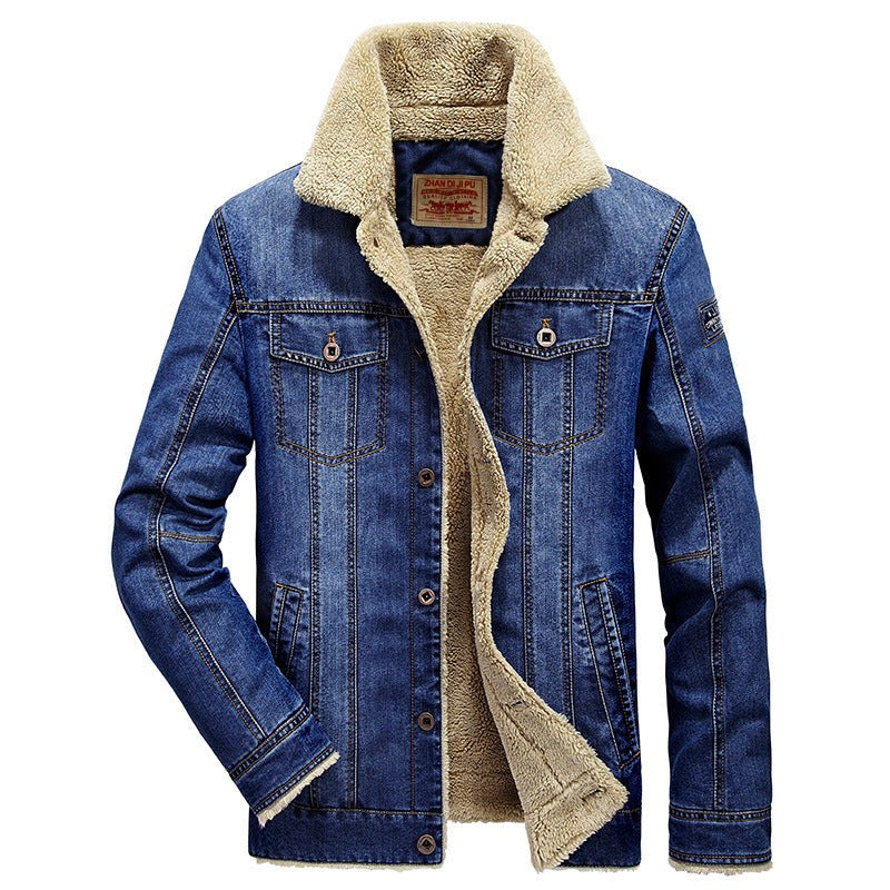 Sherpa Lined Denim Jacket