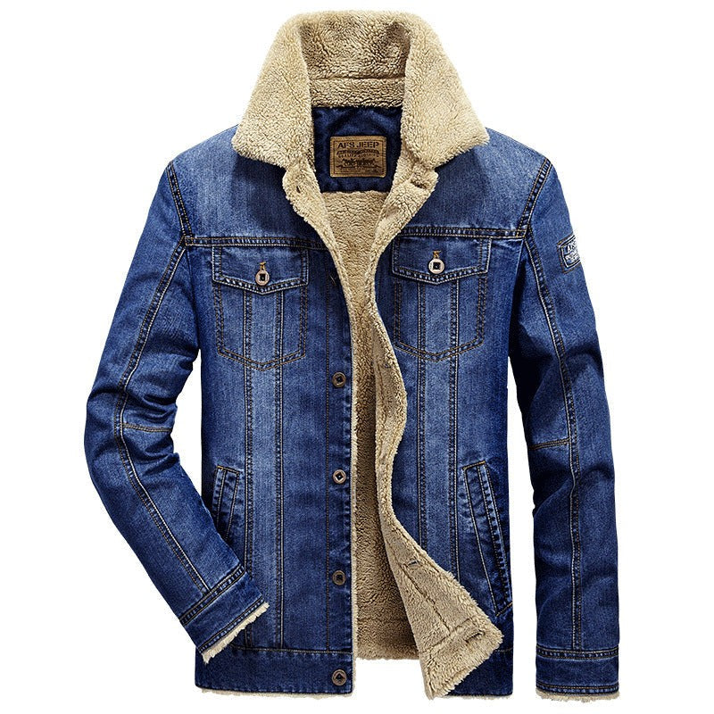 Sherpa Lined Denim Jacket
