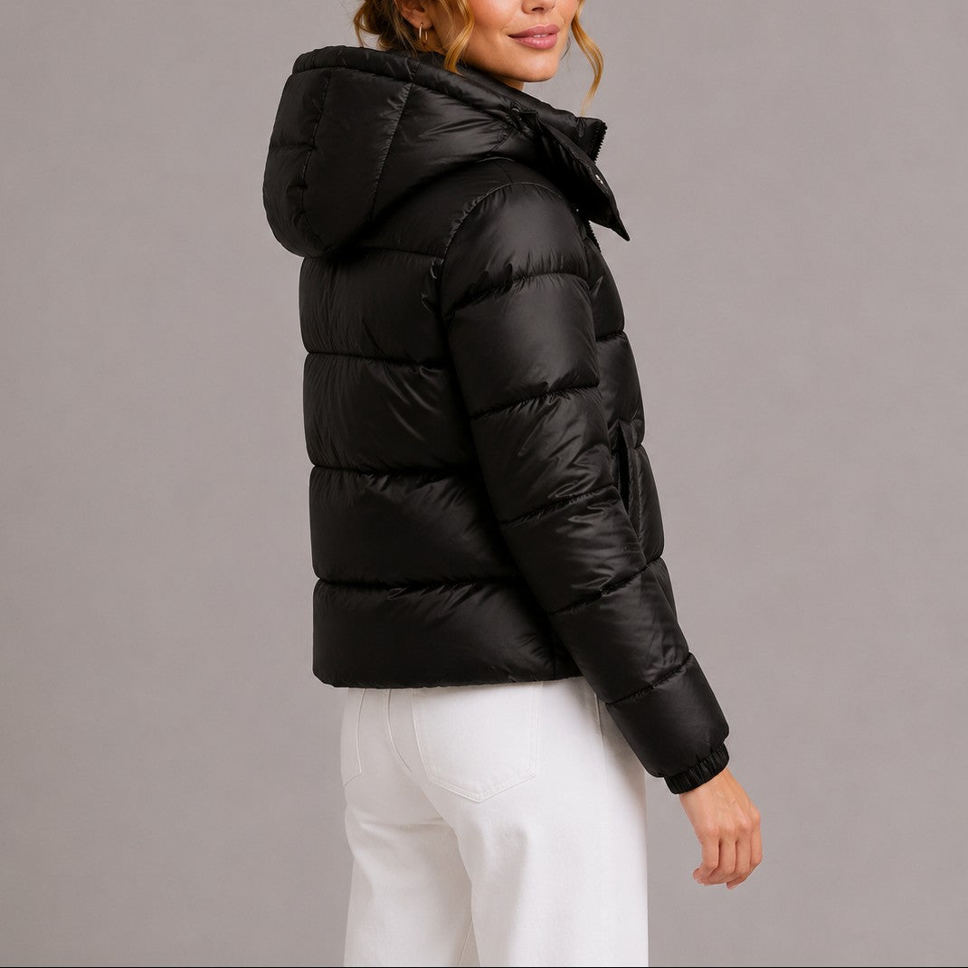 Chaqueta acolchada con capucha