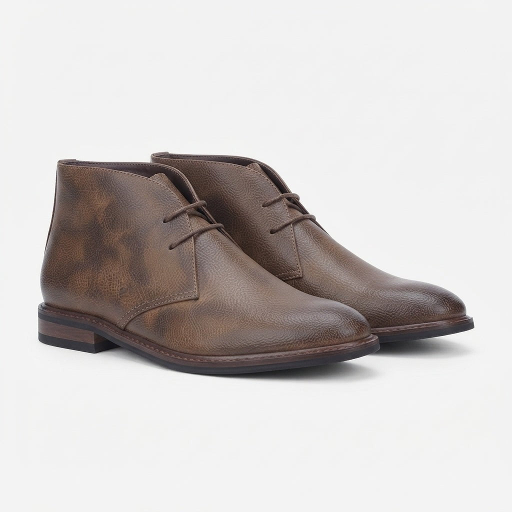 Heeled Chukka Boots