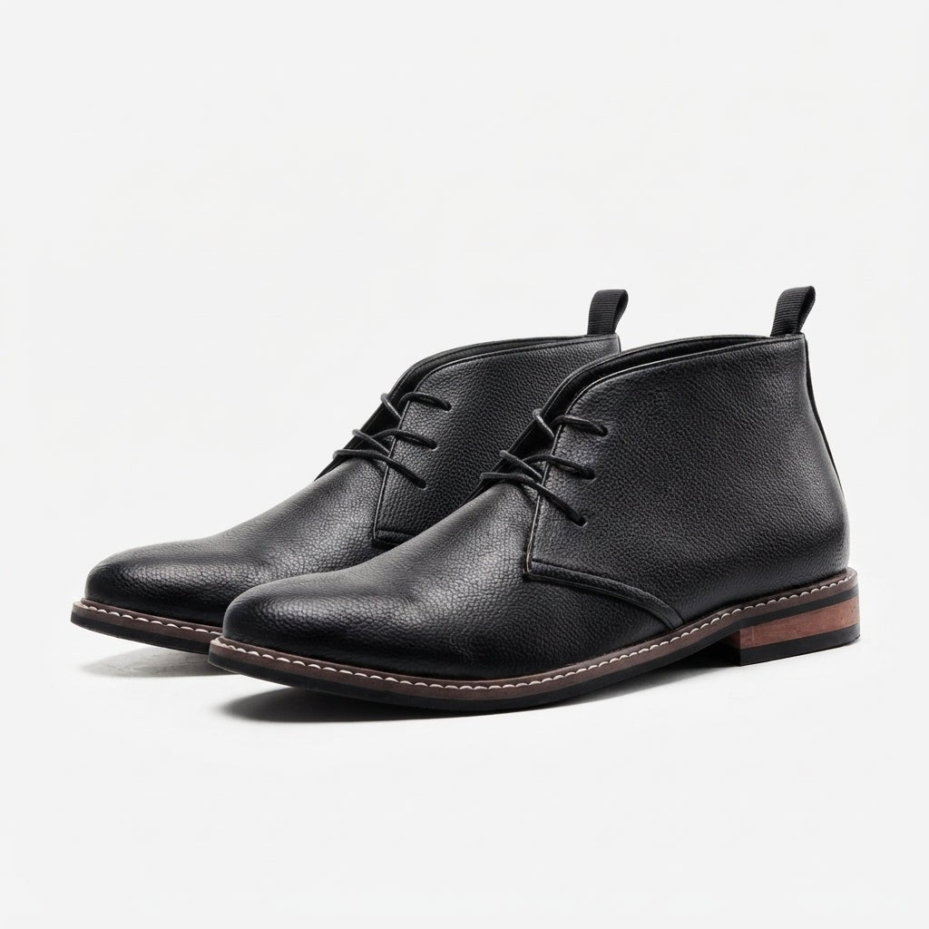 Heeled Chukka Boots