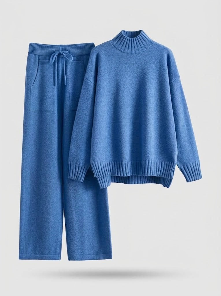 Wide Leg Knit Co-ord Set