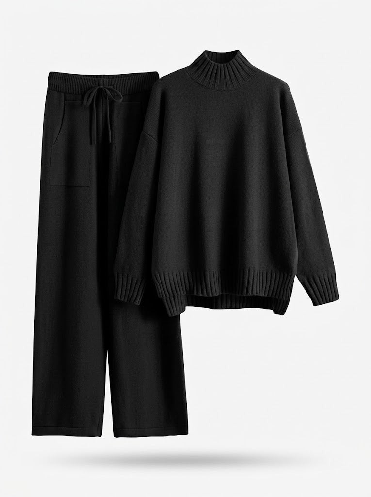 Wide Leg Knit Co-ord Set