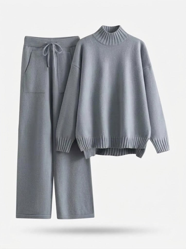 Wide Leg Knit Co-ord Set