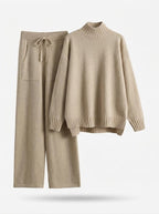 Wide Leg Knit Co-ord Set