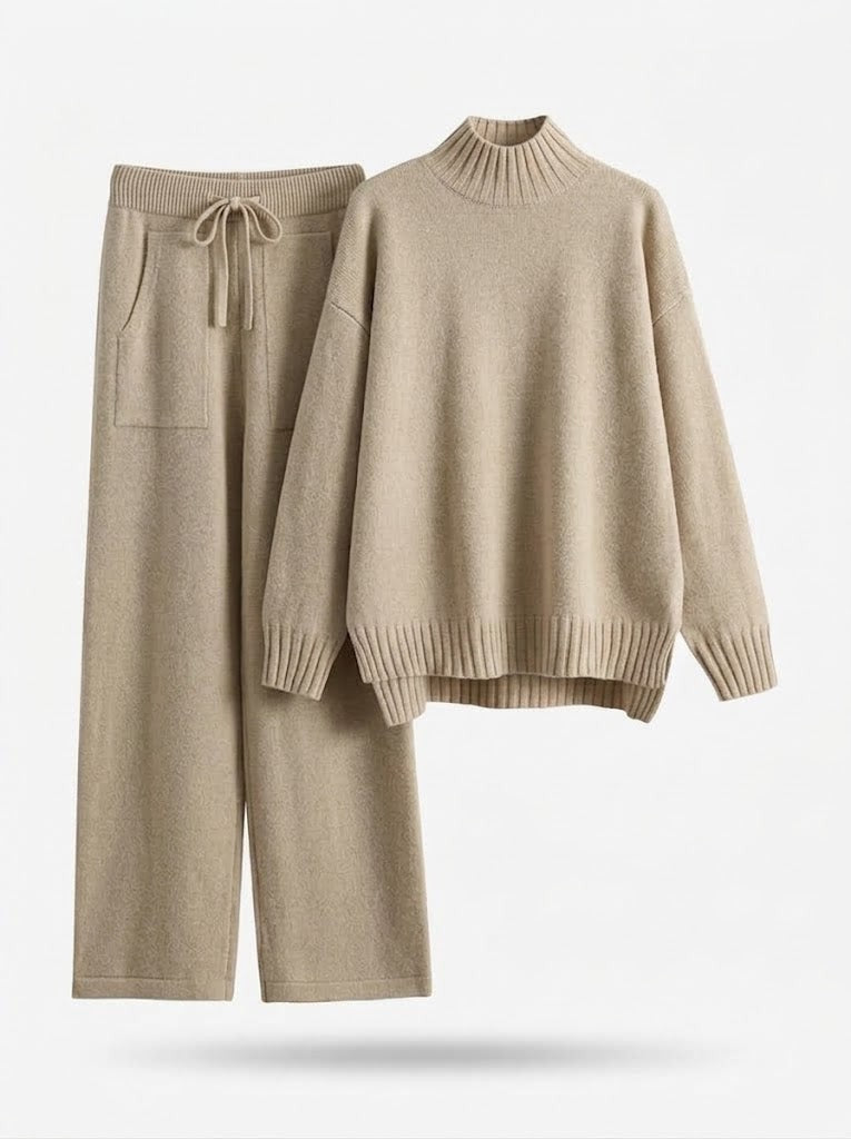 Wide Leg Knit Co-ord Set
