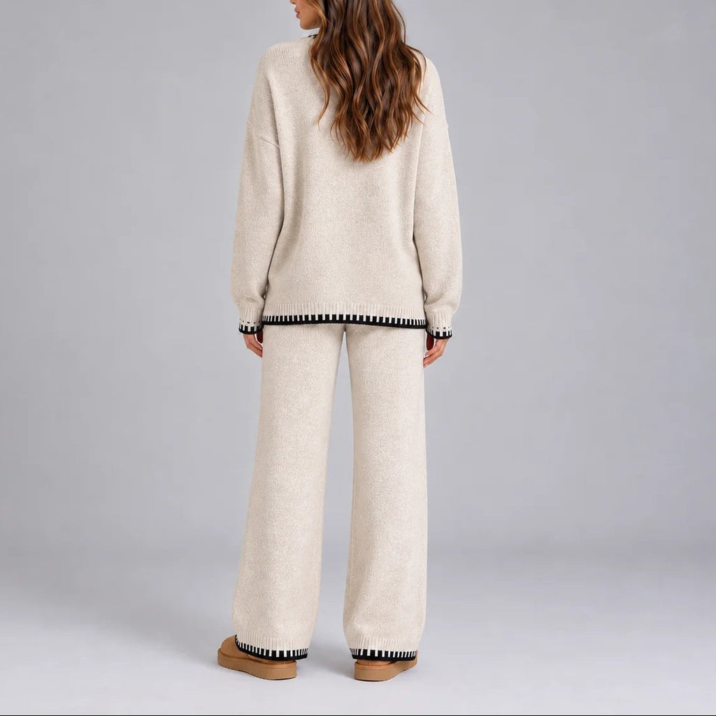 Wide Leg Knit Co-Ord Set