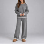 Wide Leg Knit Co-Ord Set
