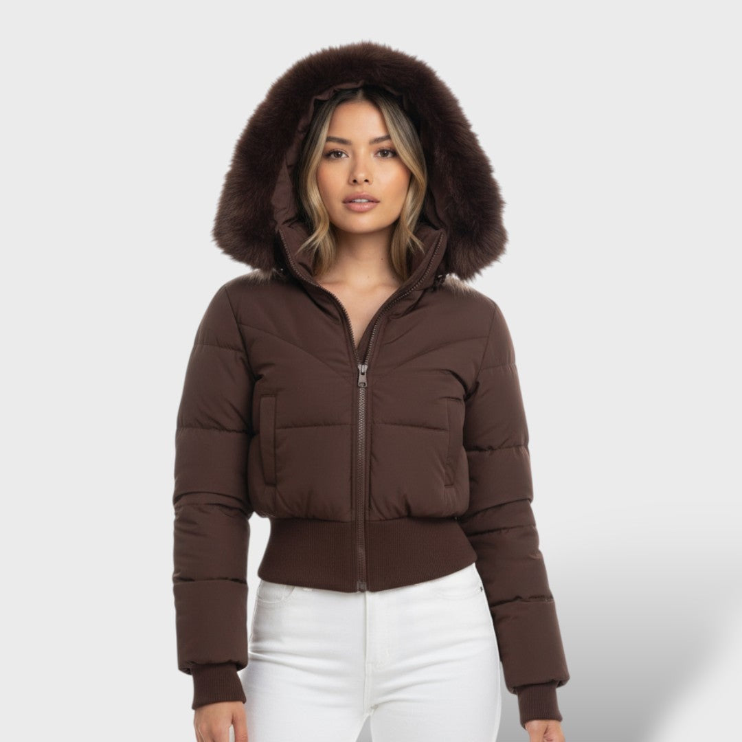 Chaqueta acolchada corta