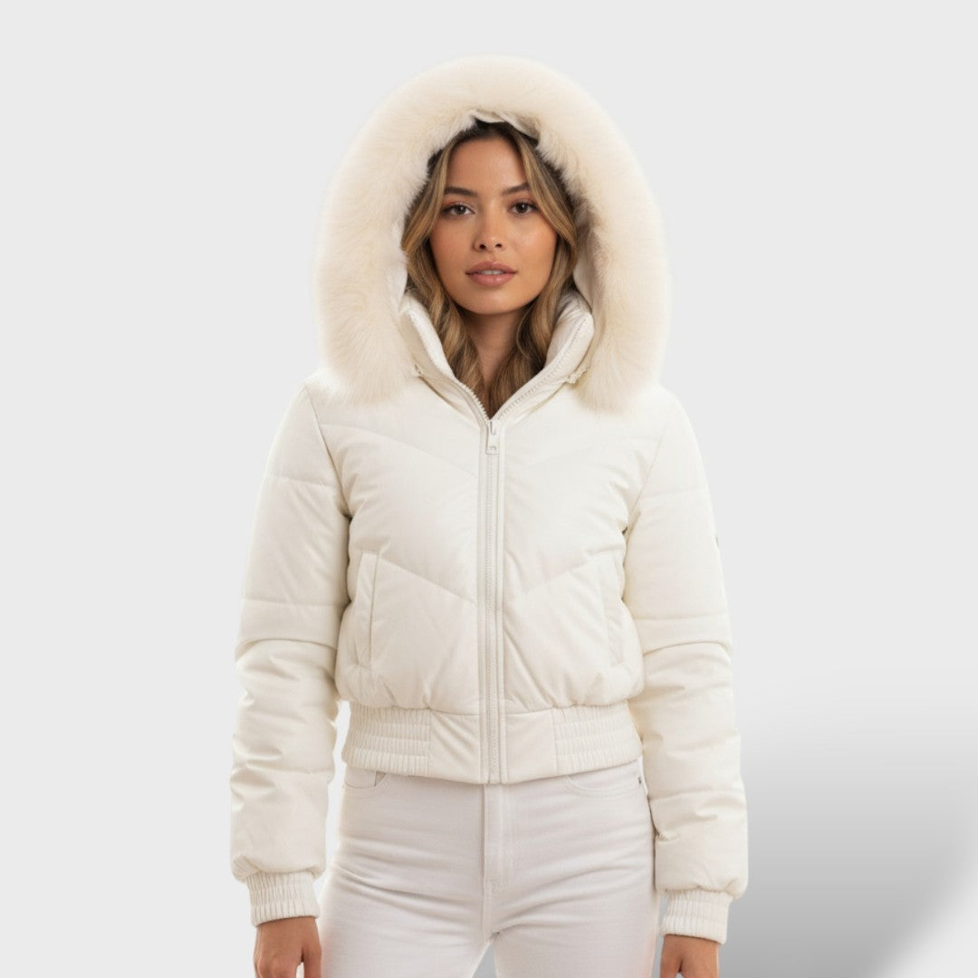Chaqueta acolchada corta