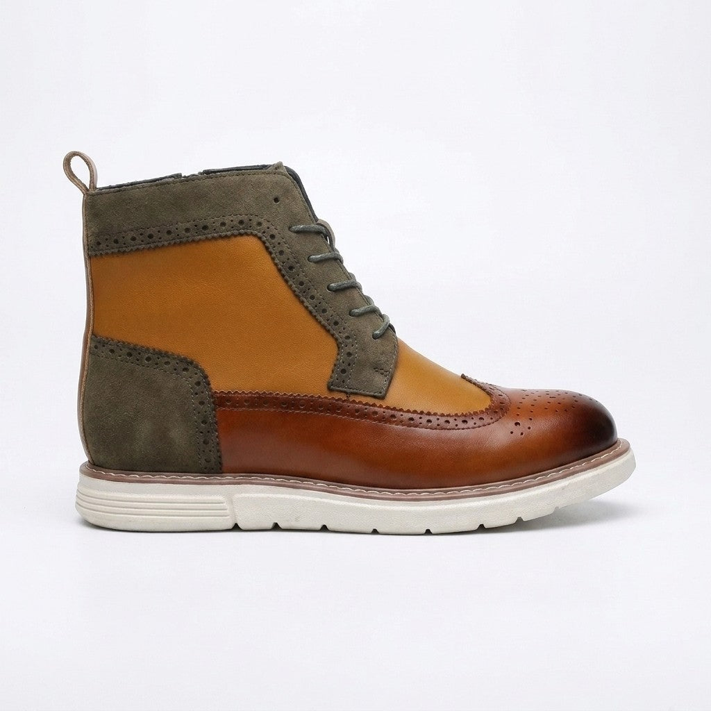 Ankle Brogue Boots