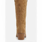 Cowboy Western Boots Embroidered Knee High