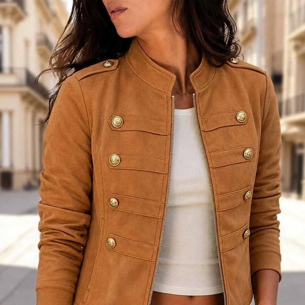 Chaqueta militar entallada