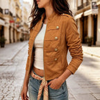 Chaqueta militar entallada