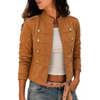 Chaqueta militar entallada