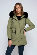 Hooded Parka Coat