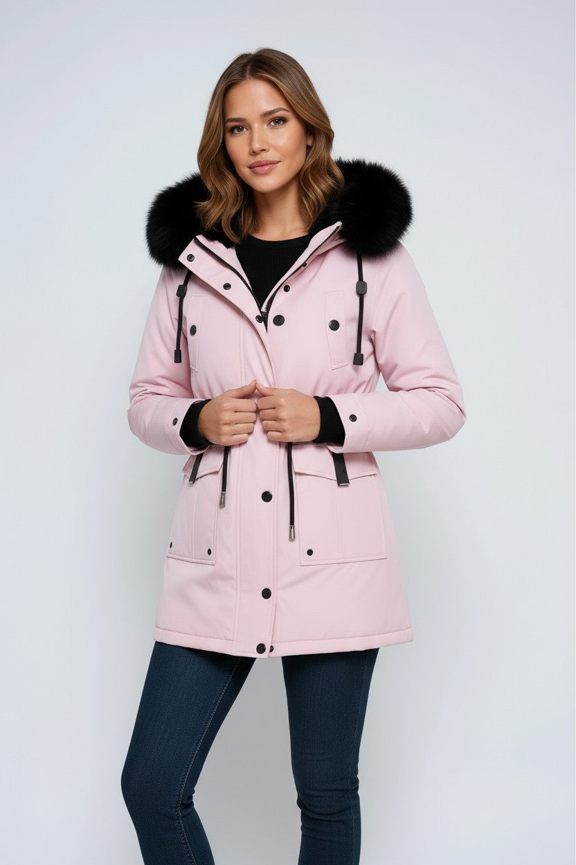 Hooded Parka Coat