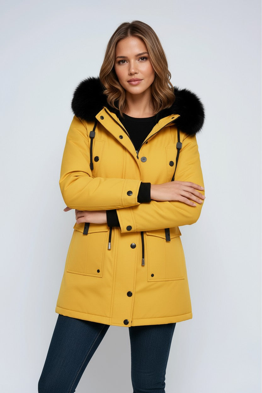 Hooded Parka Coat