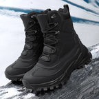 Botas de nieve con cordones