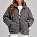 Chaqueta acolchada extragrande