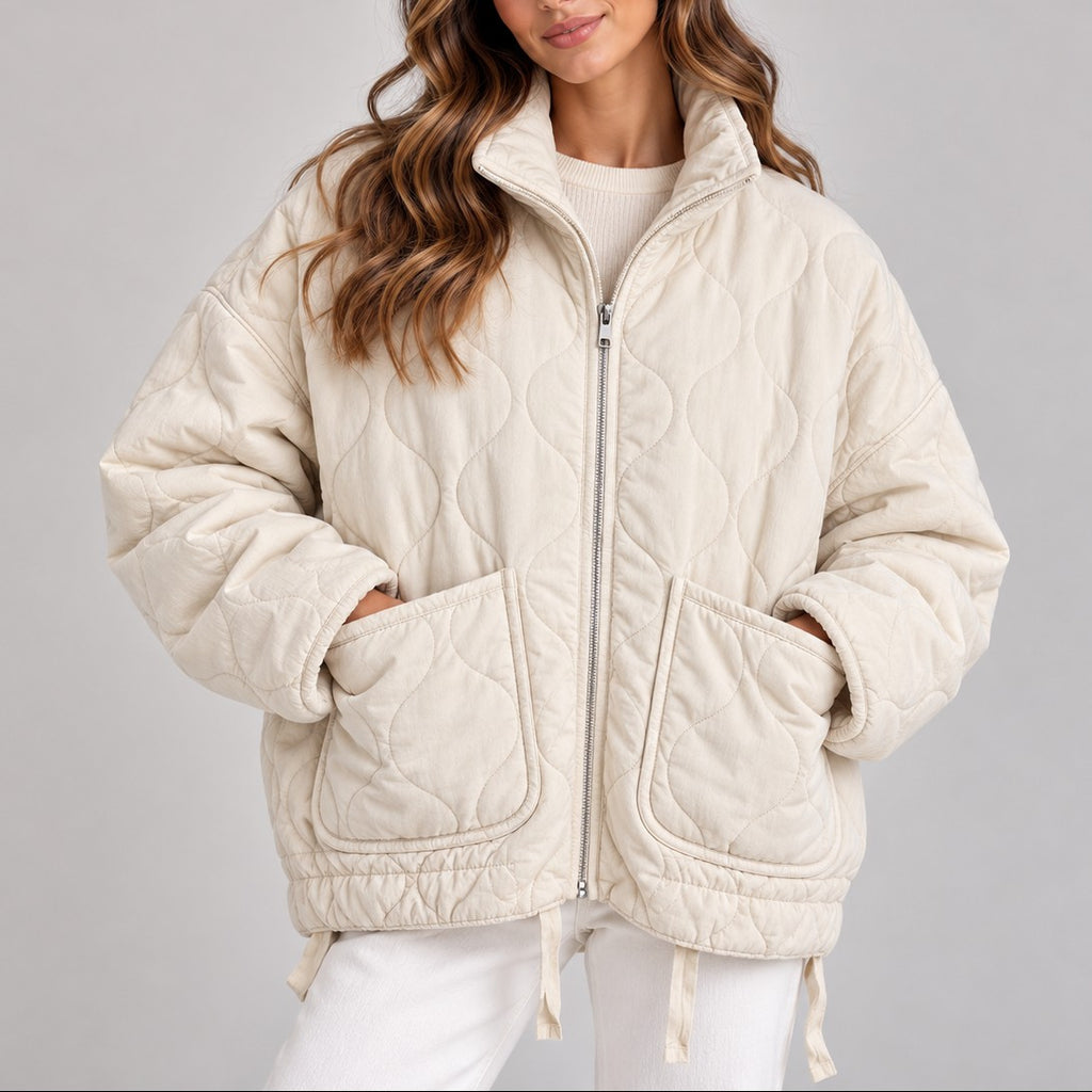 Chaqueta acolchada extragrande