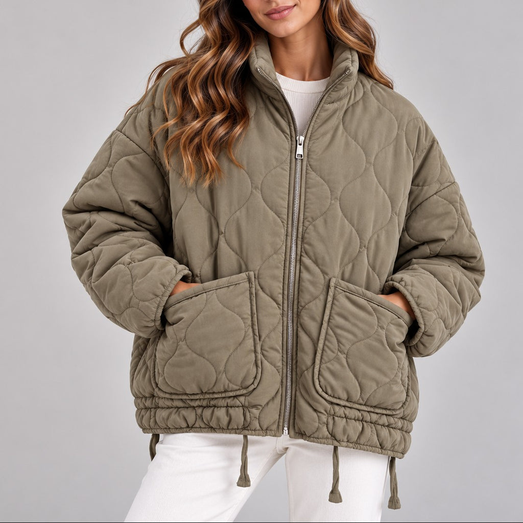 Chaqueta acolchada extragrande