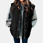 Gilet à capuche