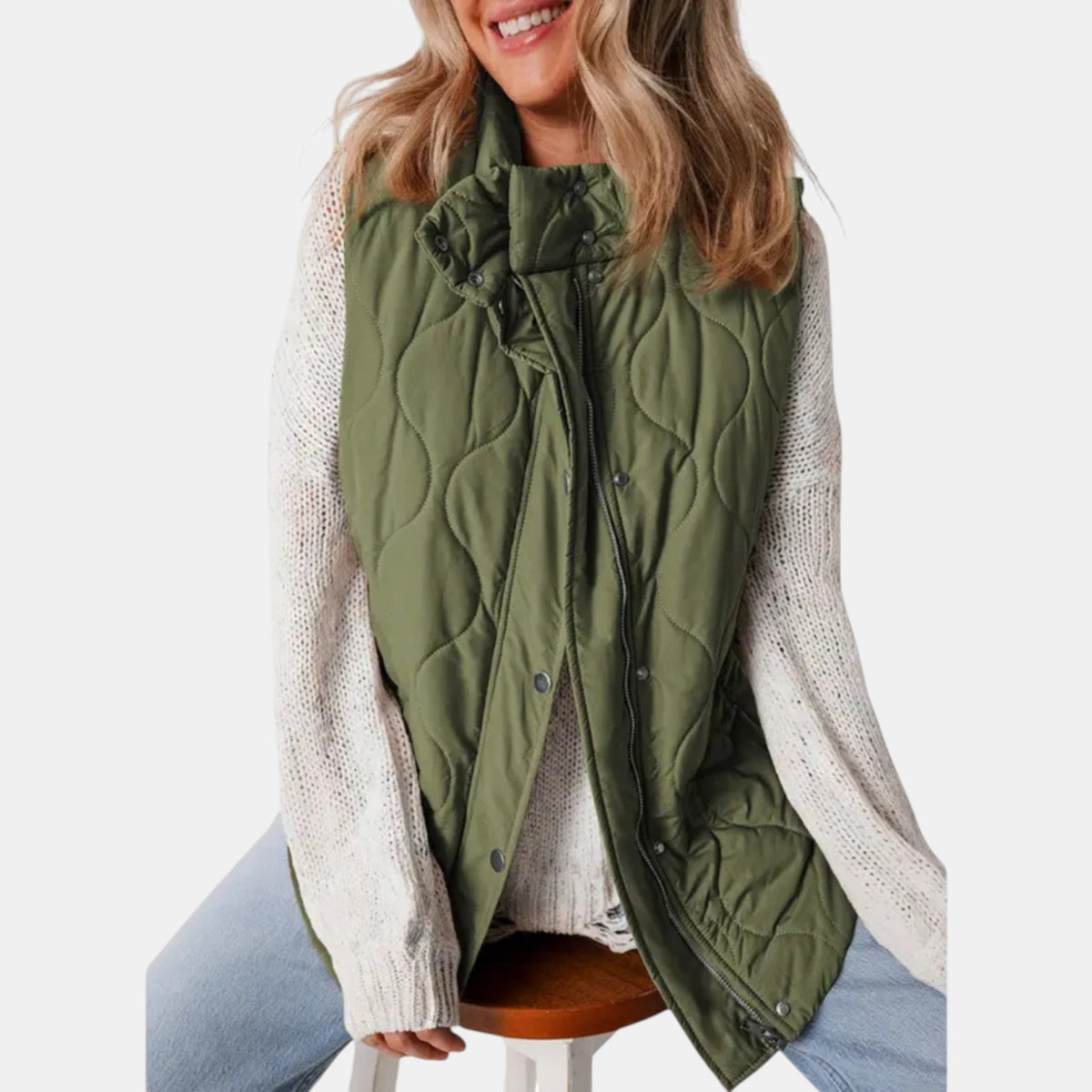 Gilet à capuche