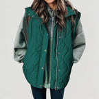 Gilet à capuche