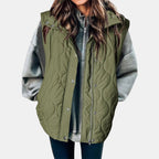 Gilet à capuche