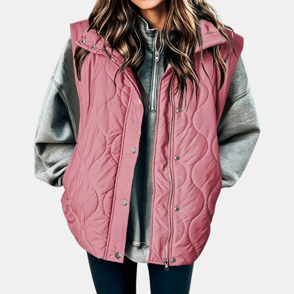 Gilet à capuche