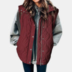 Gilet à capuche