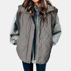 Gilet à capuche
