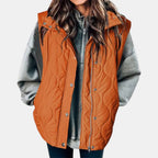 Gilet à capuche