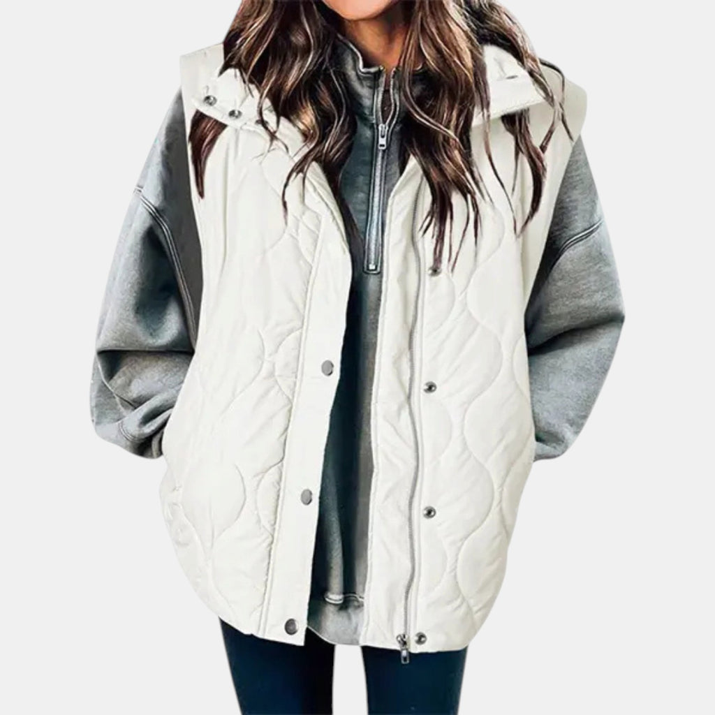 Gilet à capuche