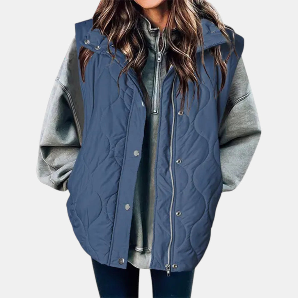 Gilet à capuche