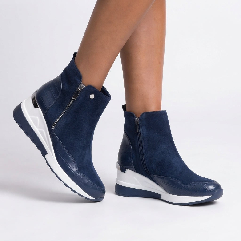 Wedge Heeled Boots