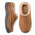 Sherpa Lined Moccasin Slippers Slip On