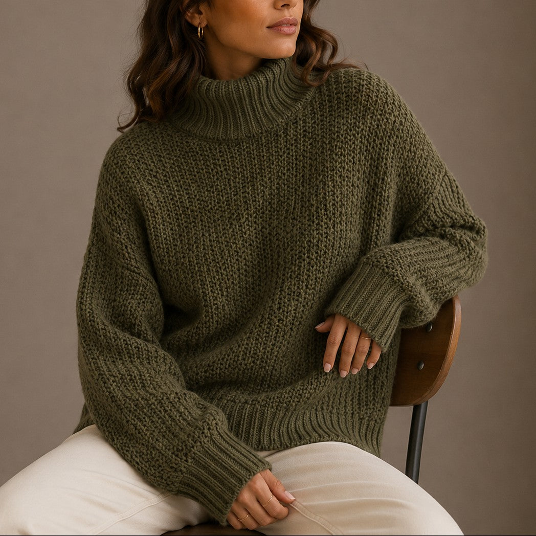 Turtleneck Knit Jumper