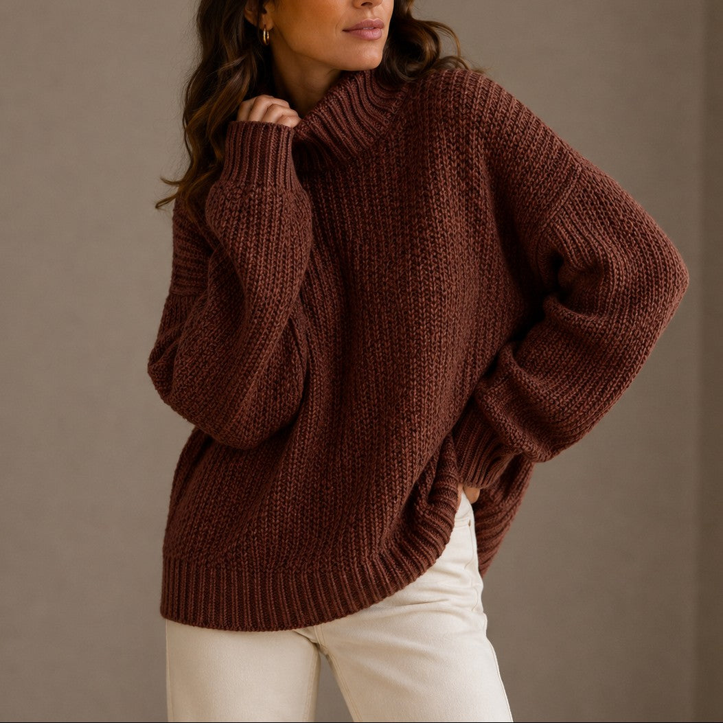 Turtleneck Knit Jumper