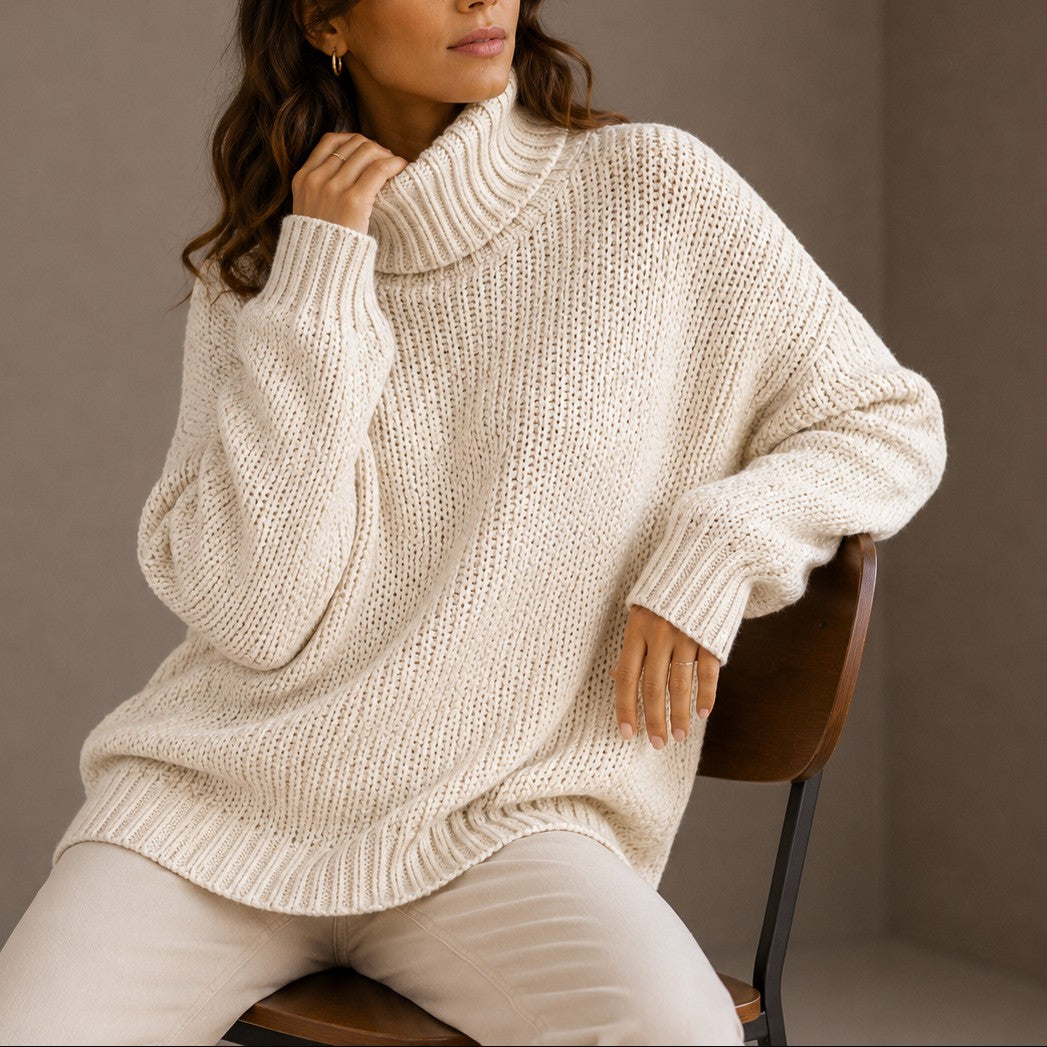Turtleneck Knit Jumper