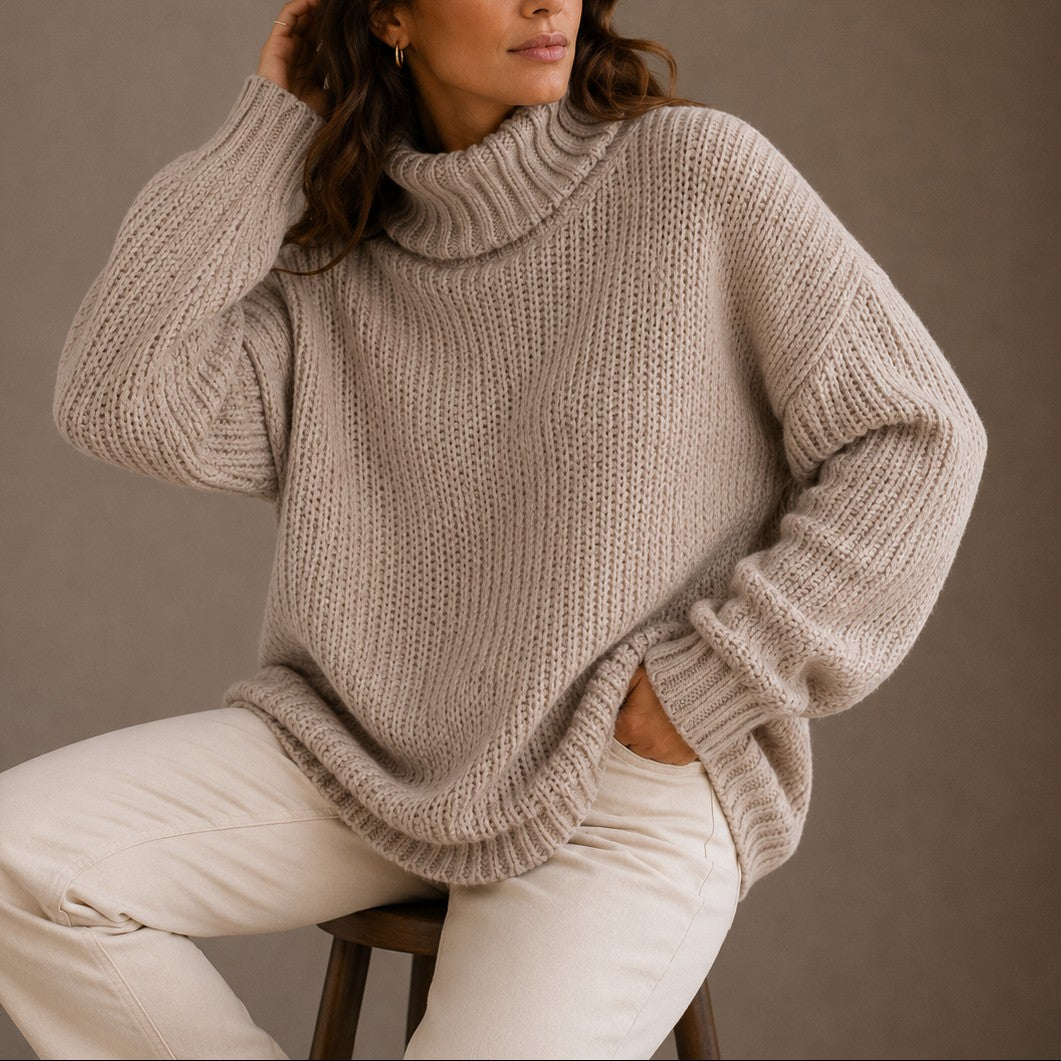 Turtleneck Knit Jumper