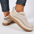 Botines slip-on de pelo suave