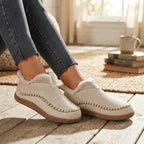 Botines slip-on de pelo suave