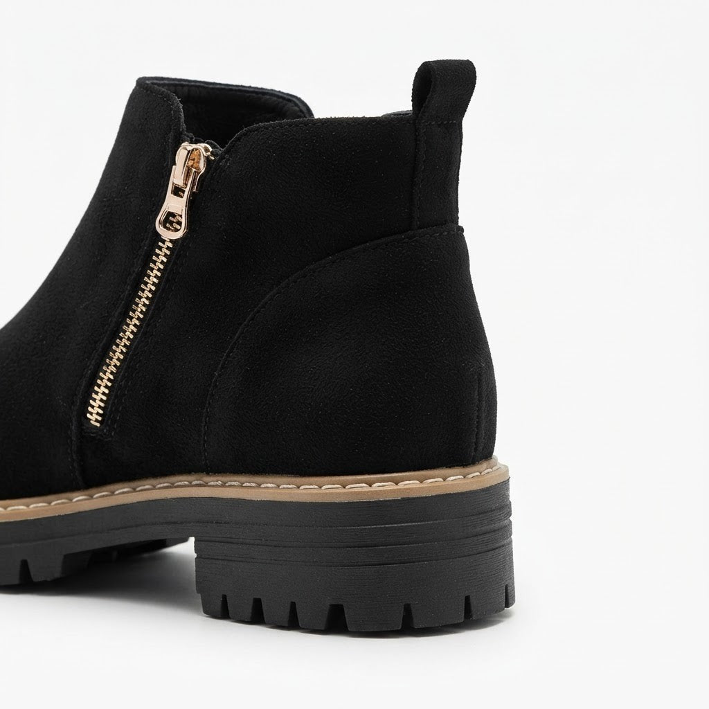 Zip Shoe Boots