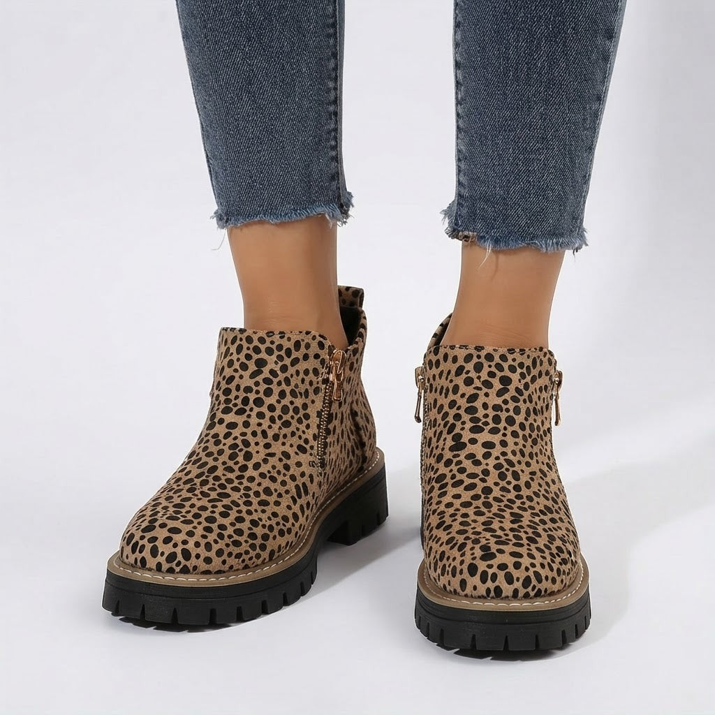 Zip Shoe Boots