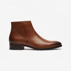 Chelsea Ankle Boots Side Zip Block Heel
